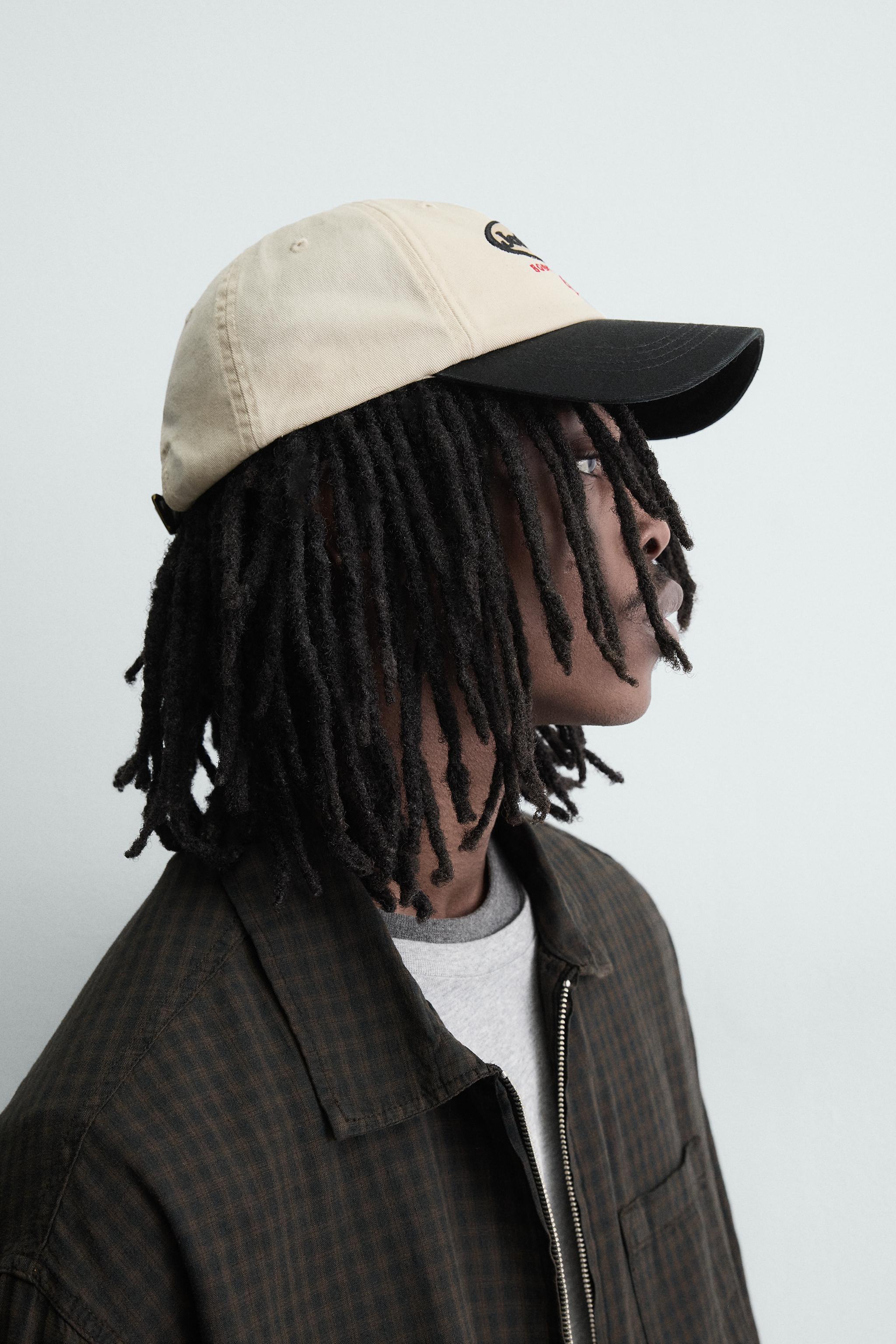 CONTRASTING PATCH CAP